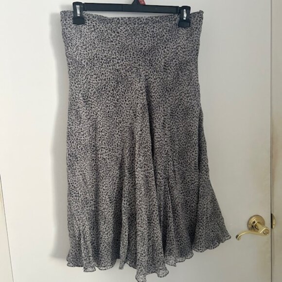 CHARTER CLUB Silk Midi skirt L - Picture 1 of 6
